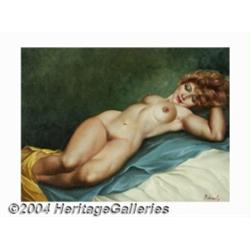 G. Domay - Original Painting (c.1960).