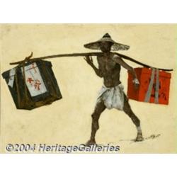 Harvey Dunn (1884-1952) Original Advertising Art (1925).