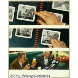 John Philip Falter (1910-1982) Original Advertising Art (1950).