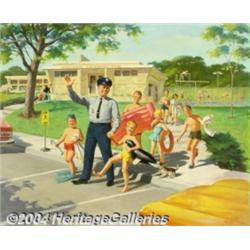 Art Frahm (1907-1981) Original Calendar Art (1955-1960).