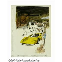 J. Freire - Original Advertising Art (1972).