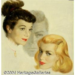 Al Freudeman - Original Magazine Story Illustration (1948).