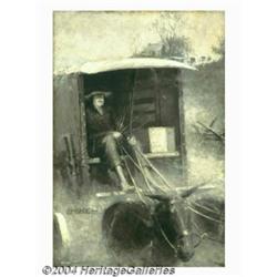 George William Gage (1887-1957) Original Book Illustration (1910-1920).