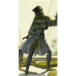 Edwin A. Georgi (1896-1964) Original Magazine Story Illustration (c.1950).