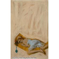 Darrel Greene - Attributed - Original Paperback Cover Art (c.1965).