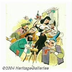 Gregori - Original Paperback Cover Art (1955).