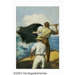 Howard L. Hastings - Original Illustration (c.1925-1930).