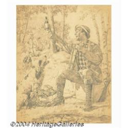 Joseph Francis Kernan (1878-1958) Original Advertising Art (1949).