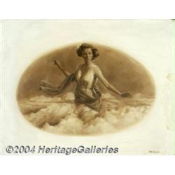 Robert Lavin (1919-1997) Original Illustration (c.1960).