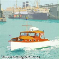 Walter Martin - Original Magazine Cover Art (c.1934).