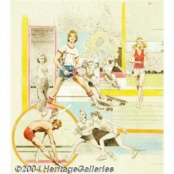 Rudy Nappi - Original Illustration (1981).