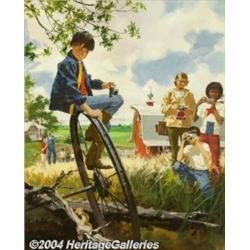 Mayo Olmstead - Original Calendar Art (c.1975).