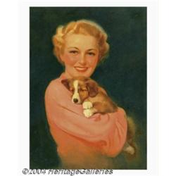 Walt Otto (1895-1963) Original Pin-up / Glamour Art (c.1950).