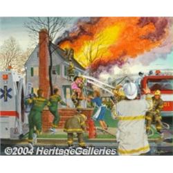 Taylor Oughton - Original Calendar Art (1985).