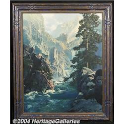 Maxfield Parrish (1870-1966) Vintage Print (1920).