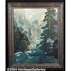 Maxfield Parrish (1870-1966) Vintage Print (1930).