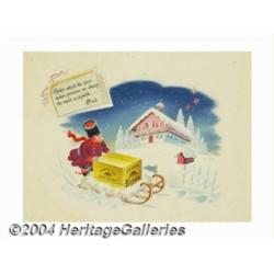 Leo Rackow - Original Advertising Art (c.1950s).