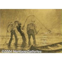 Henry P. Raleigh (1880-1944) Original Magazine Story Illustration (1932).