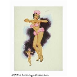 Bill Randall - Original Pin-up Art (1953).