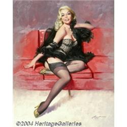 Donald "Rusty" Rust - Original Pin-up Art (1994).