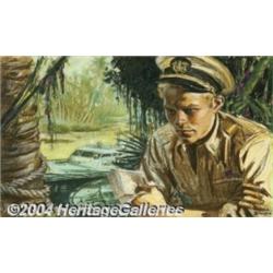 Martha Sawyers (1902-1988) Original Magazine Story Illustration (c.1944).