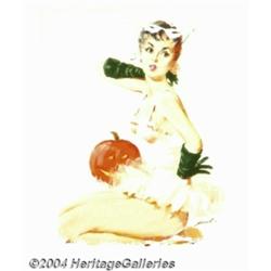 Mauro Scali - Original Pin-up Art (c.1960).