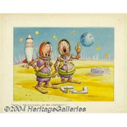 Scronch - Original Calendar Art (c.1960).