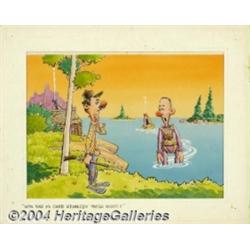 Scronch - Original Calendar Art (c.1960).