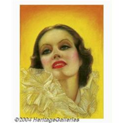 Charles Gates Sheldon (1889-1960) Original Magazine Cover Art (1933).