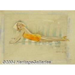 Charles Gates Sheldon (1889-1960) Original Glamour Art (1925-1930).