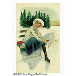 Charles Gates Sheldon (1889-1960) Original Illustration (1915-1925).