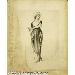 Charles Gates Sheldon (1889-1960) Original Illustration (1921).