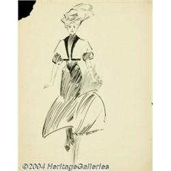 Charles Gates Sheldon (1889-1960) Original Illustration (c.1900).