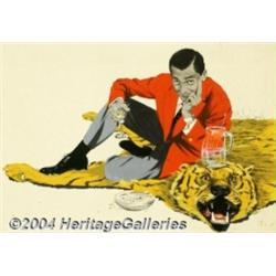 J. Frederick Smith - Original Magazine Story Illustration (c.1952).