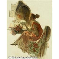 Saul Tepper (1899-1987) Original Illustration (1926).