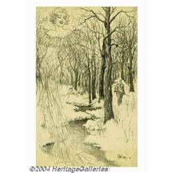 Raeburn Van Buren (1891-1987) Original Illustration (c.1934).