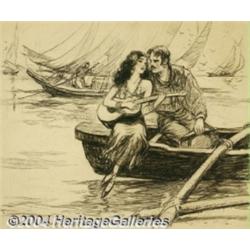 Raeburn Van Buren (1891-1987) Original Illustration (1920).