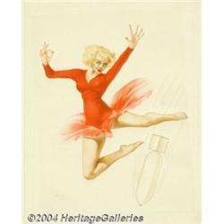 Alberto Vargas (1896-1982) Original Pin-up Art (1944).