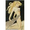 Image 1 : Alberto Vargas (1896-1982) Original Pin-up Sketch (c.1950).