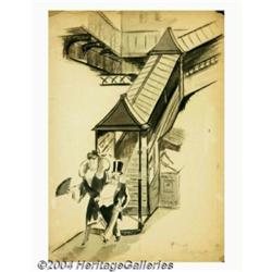 Paul Webb - Original Illustration (c.1930).