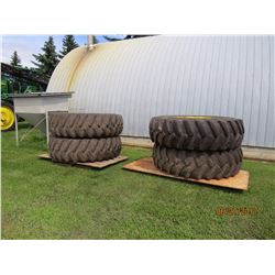 20.8 x 38 SPRAYER TIRES (4)