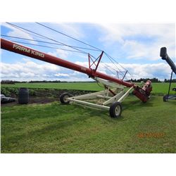 FARM KING 13" X 70' HYDRAULIC SWING AWAY AUGER