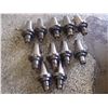 Image 2 : CAT50 Misc ER32 Collet Chucks, Missing Lock Nuts, 11 Total