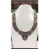 Image 1 : Tibet Hand Made Turquoise & Coral Necklace