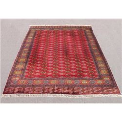 Absolutely Stunning Soft Wool Pile  Semi Antique Bokhara Rug 9x13