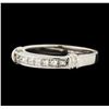 Image 1 : 0.65 ctw Diamond Ring - 14KT White Gold