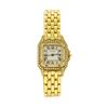Image 1 : Cartier 18KT Yellow Gold Diamond Panthere Ladies Watch