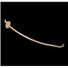 Image 2 : 0.11 ctw Diamond Bracelet - 14KT Rose Gold