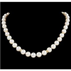 Pearl and Diamond Necklace