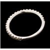 Image 3 : 0.38 ctw Diamond Band - 18KT White Gold